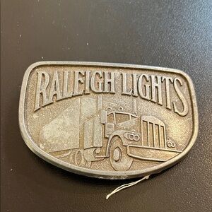 Raleigh Lights Belt Buckle